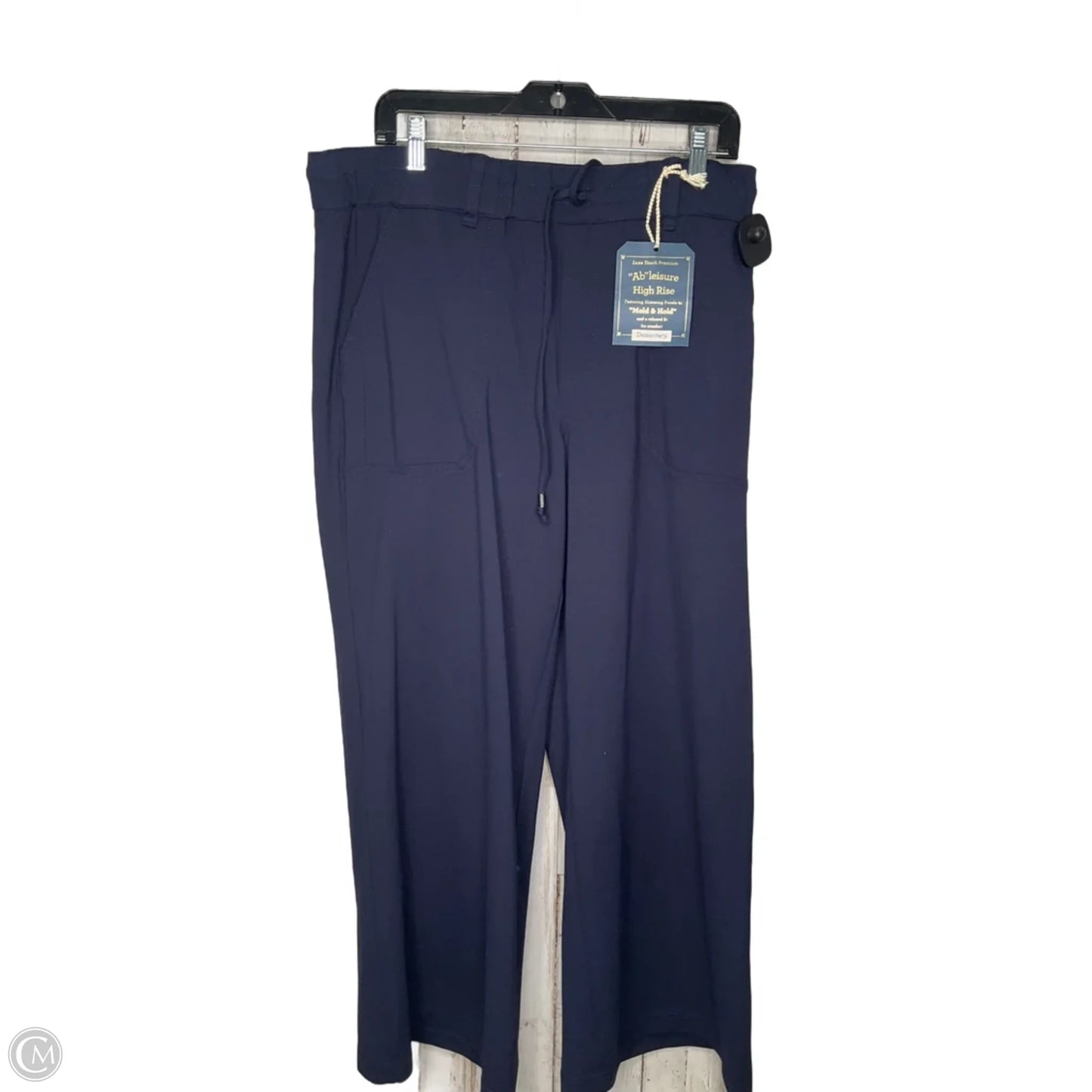 Pants Cropped By Democracy In Navy, Size: Xlp