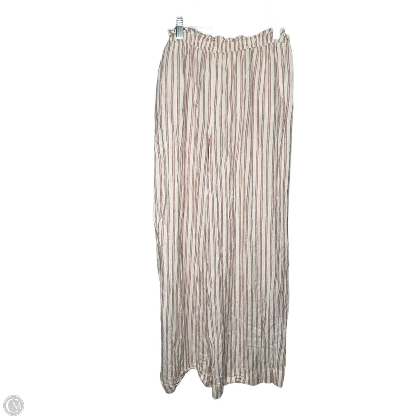 Pants Linen By Aerie In Striped Pattern, Size: S