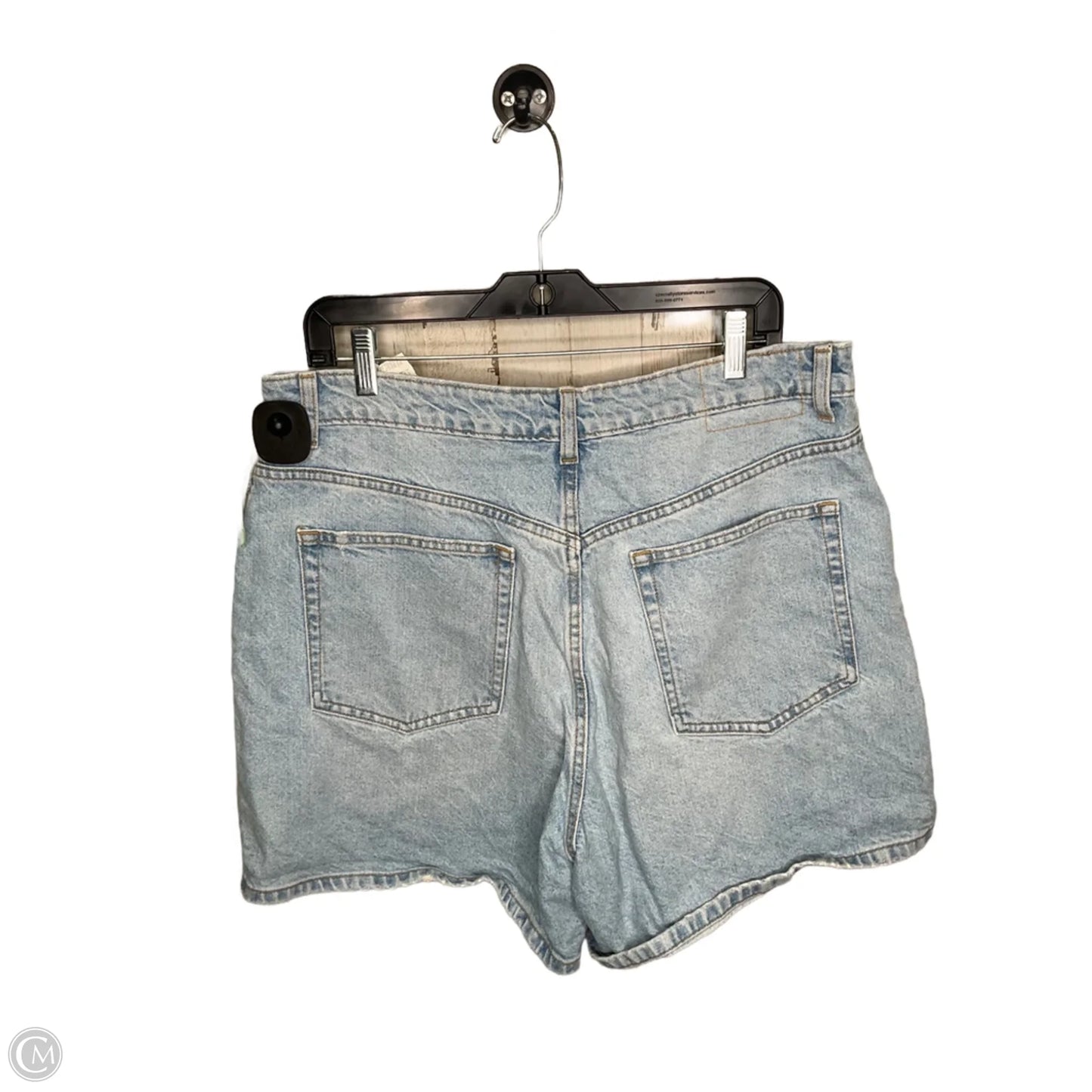 Shorts By Zara In Blue Denim, Size: 14