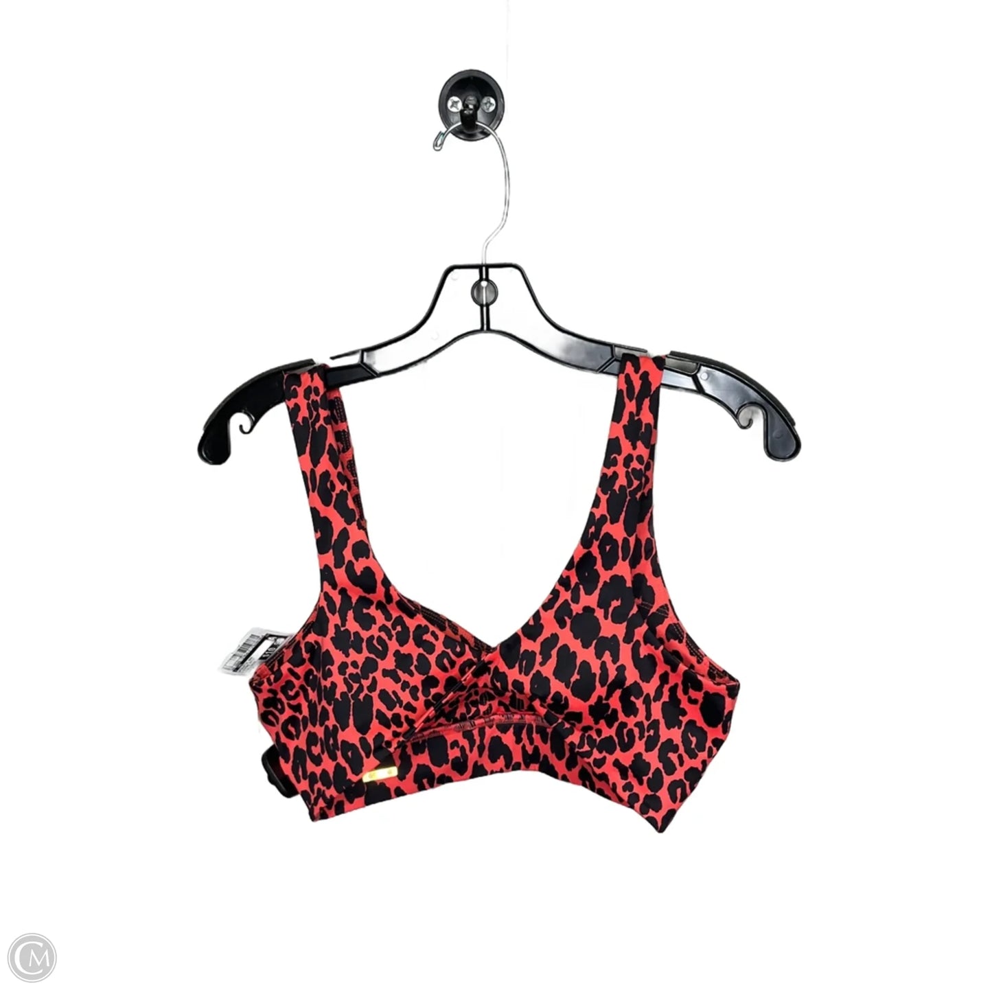 Athletic Bra By Cmc In Leopard Print, Size: M