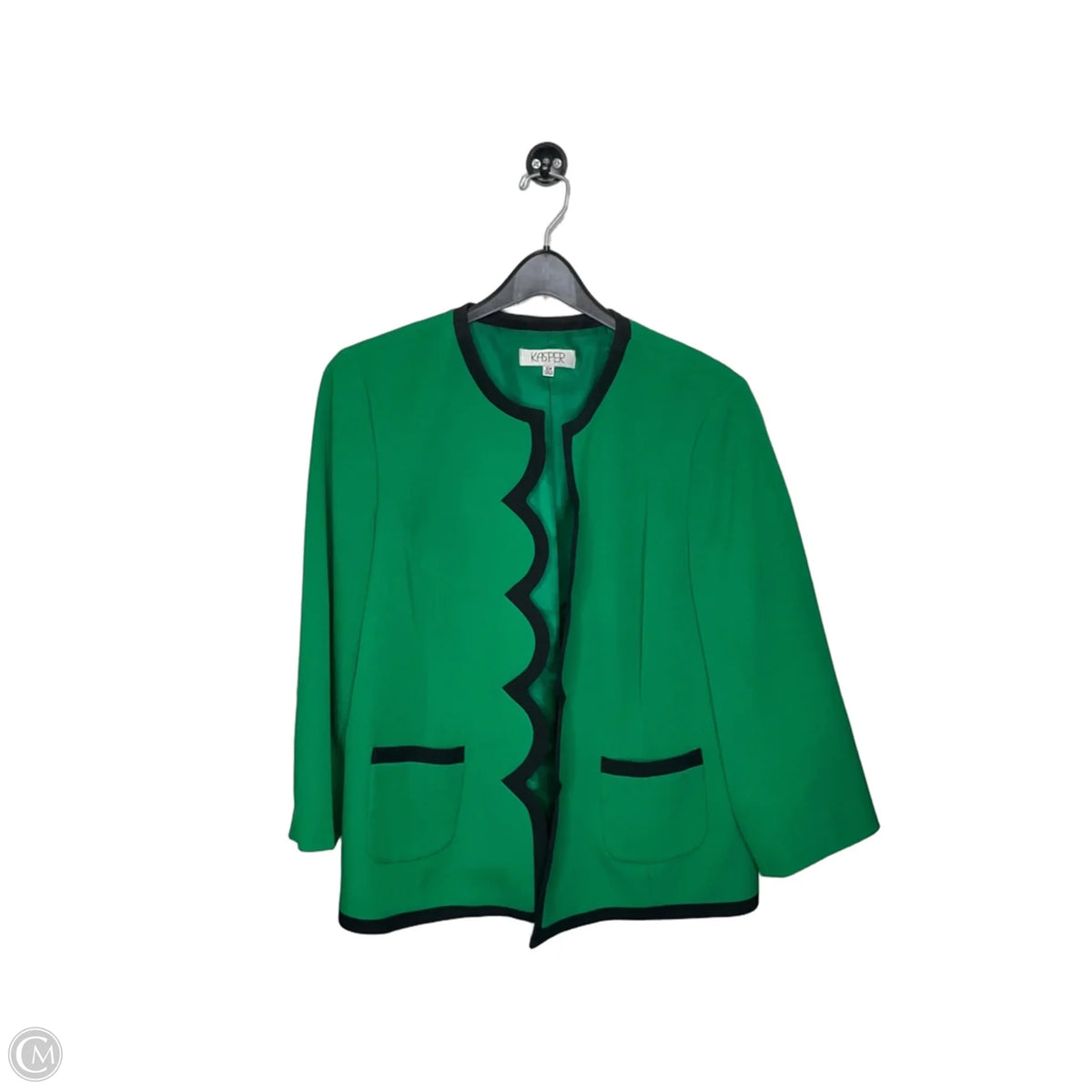 Blazer By Kasper In Green, Size: 16