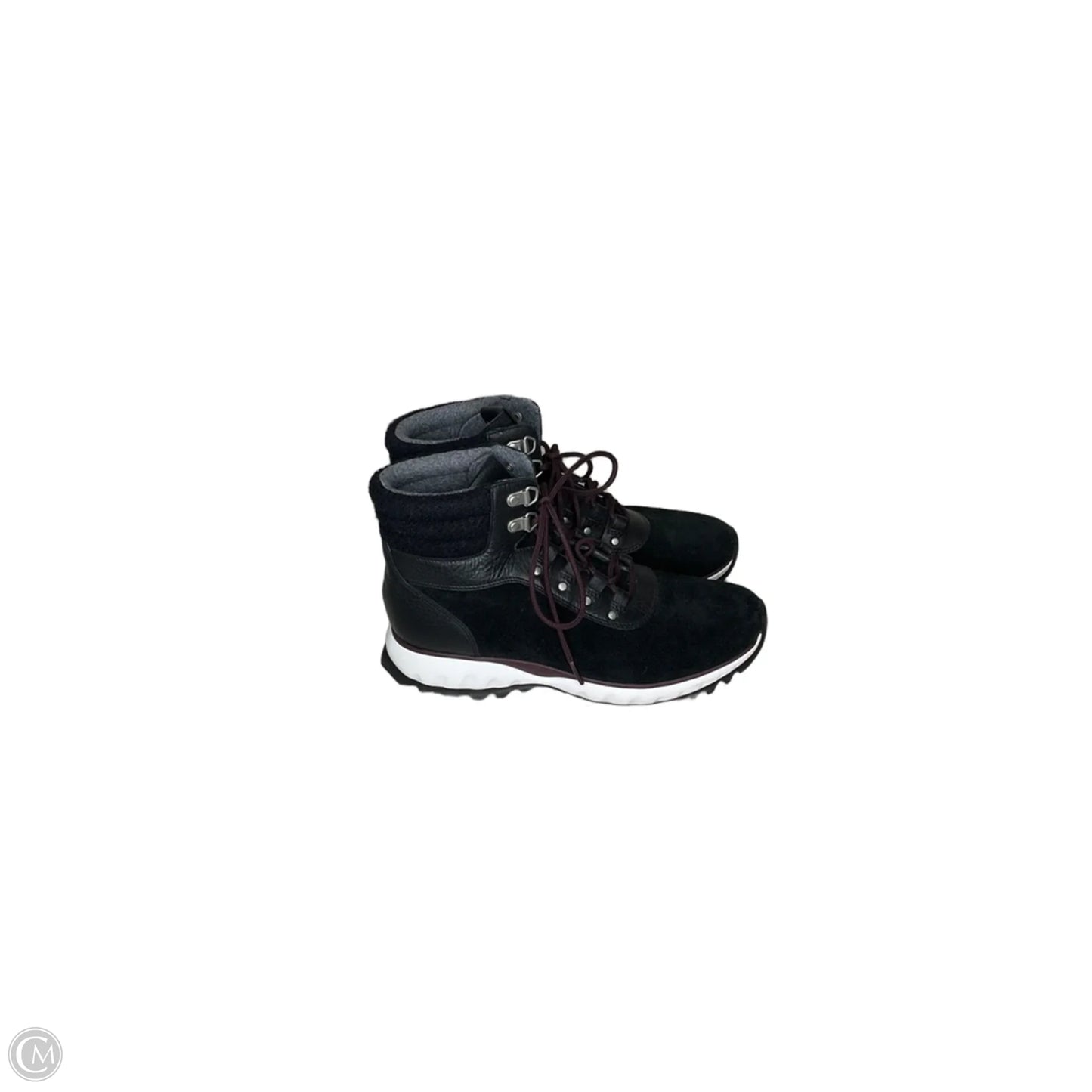 Boots Hiking By Cole-haan In Black, Size: 7.5