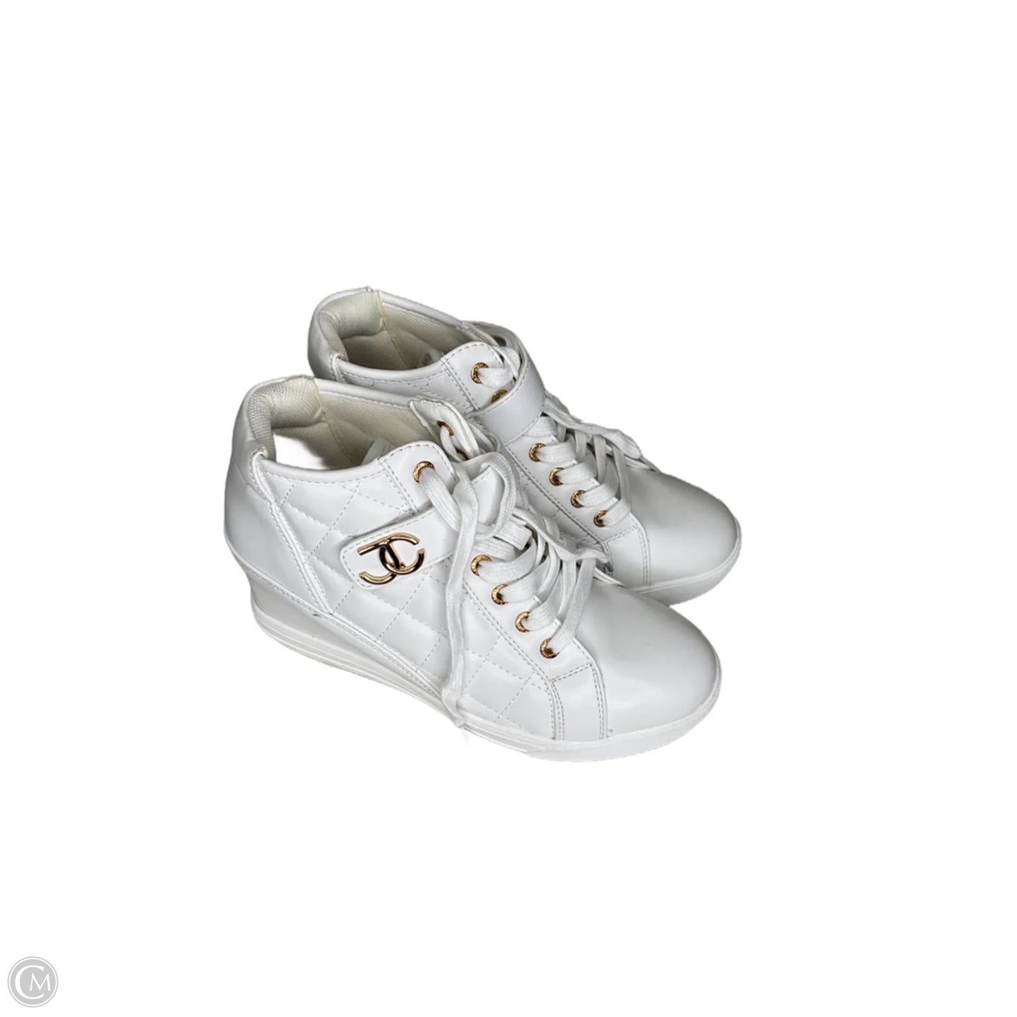 Shoes Sneakers By Juicy Couture In White, Size: 8