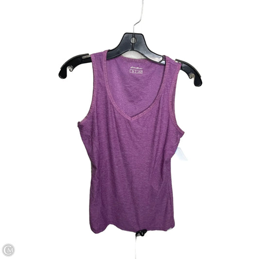 Athletic Tank Top By Eddie Bauer In Purple, Size: S