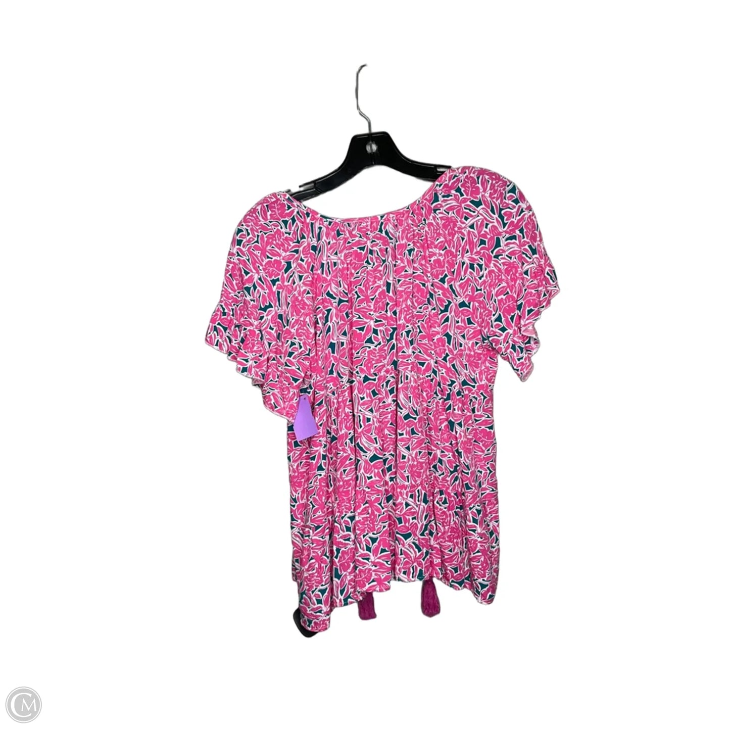Top Short Sleeve By Clothes Mentor In Pink, Size: S