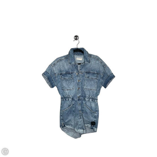 Romper By We The Free In Blue Denim, Size: M