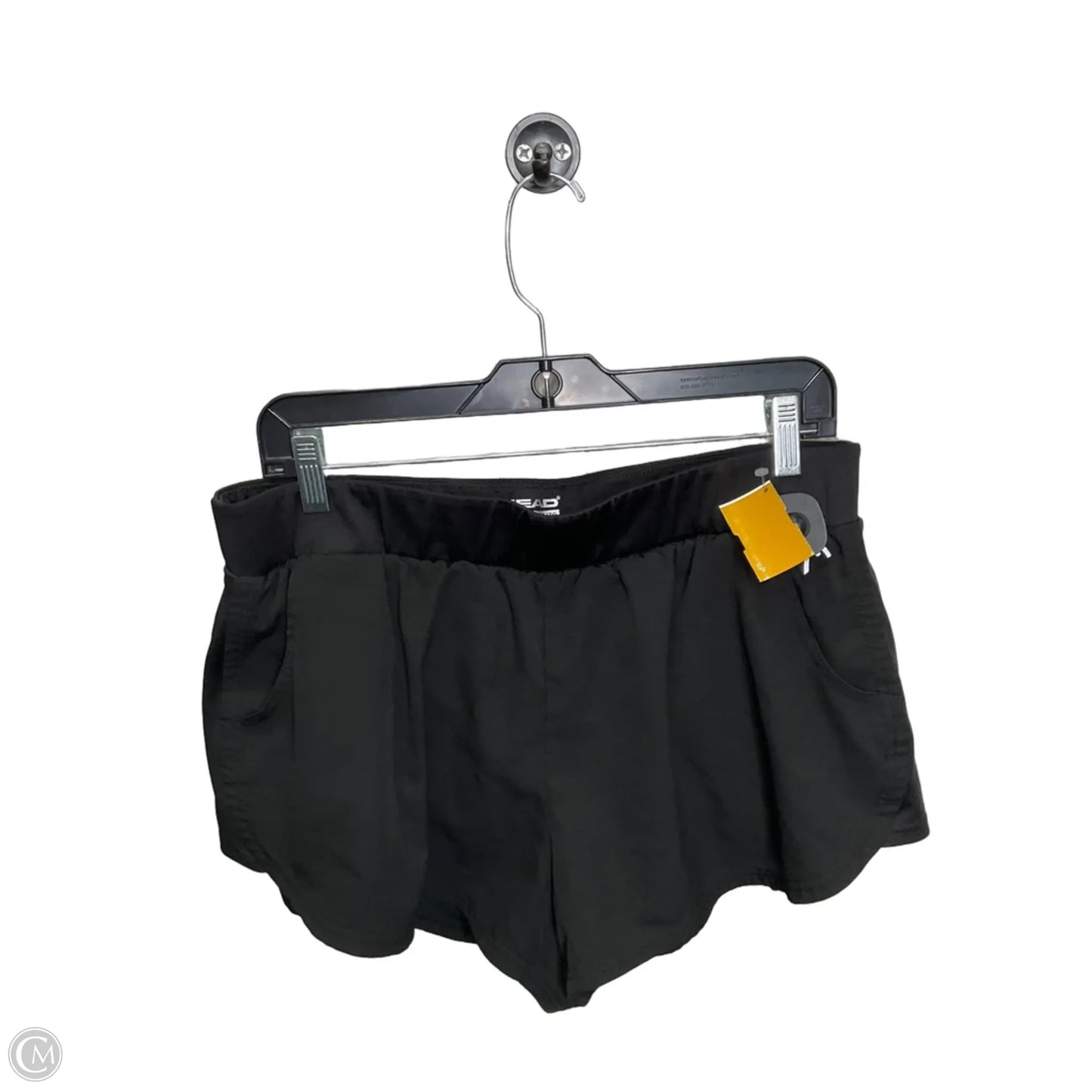 Athletic Shorts By Head In Black, Size: Xl