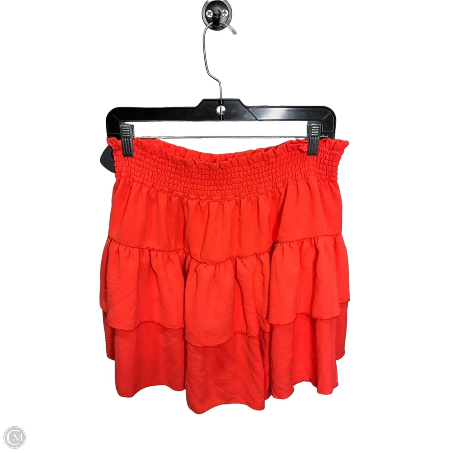 Athletic Skort By Clothes Mentor In Orange, Size: Xl
