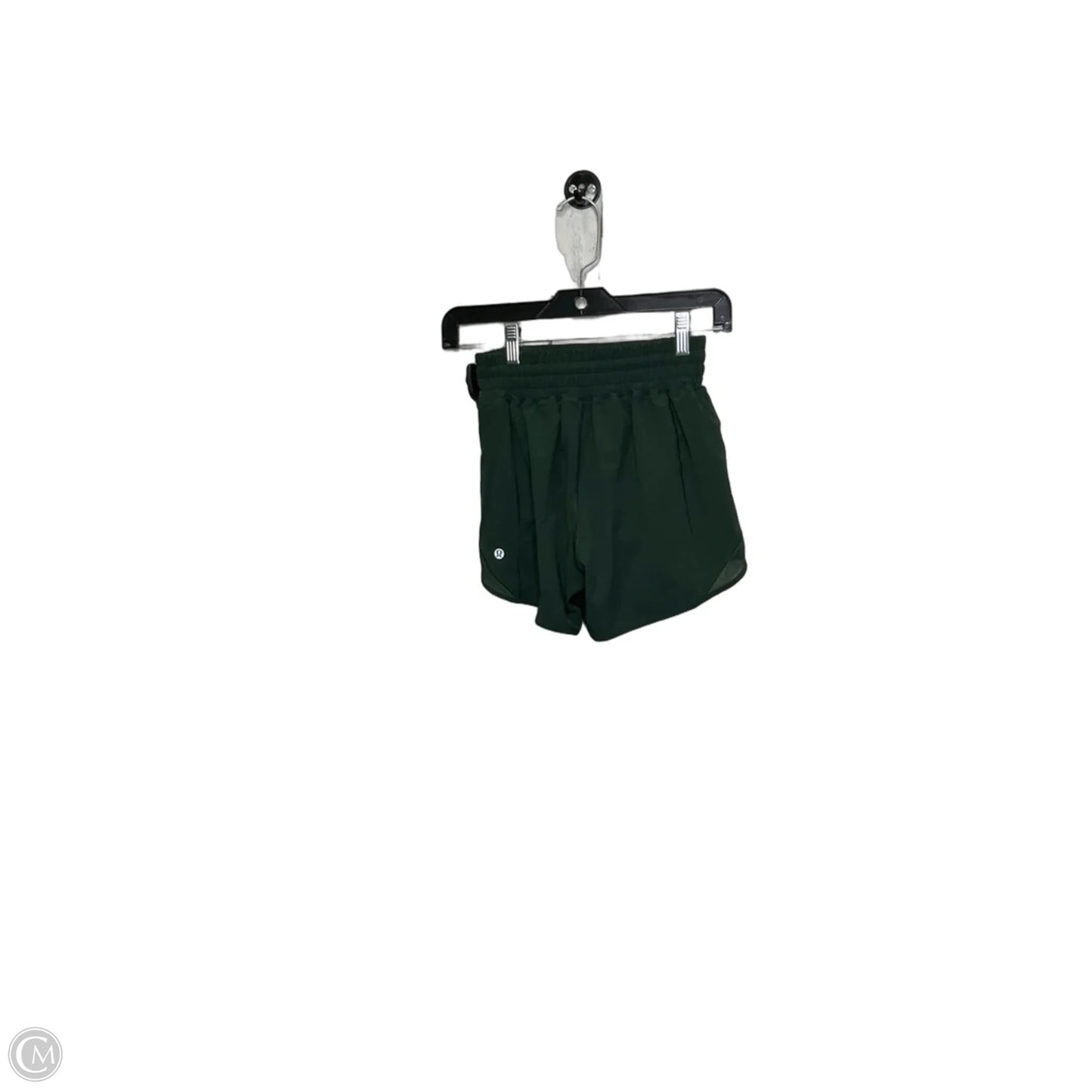 Athletic Shorts By Lululemon In Green, Size: 2