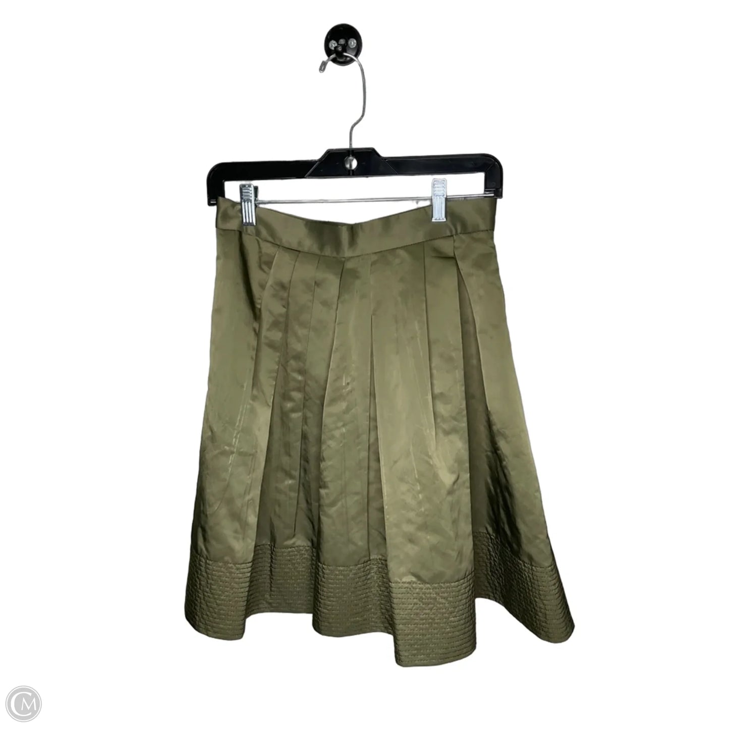 Skirt Midi By Banana Republic In Green, Size: 4