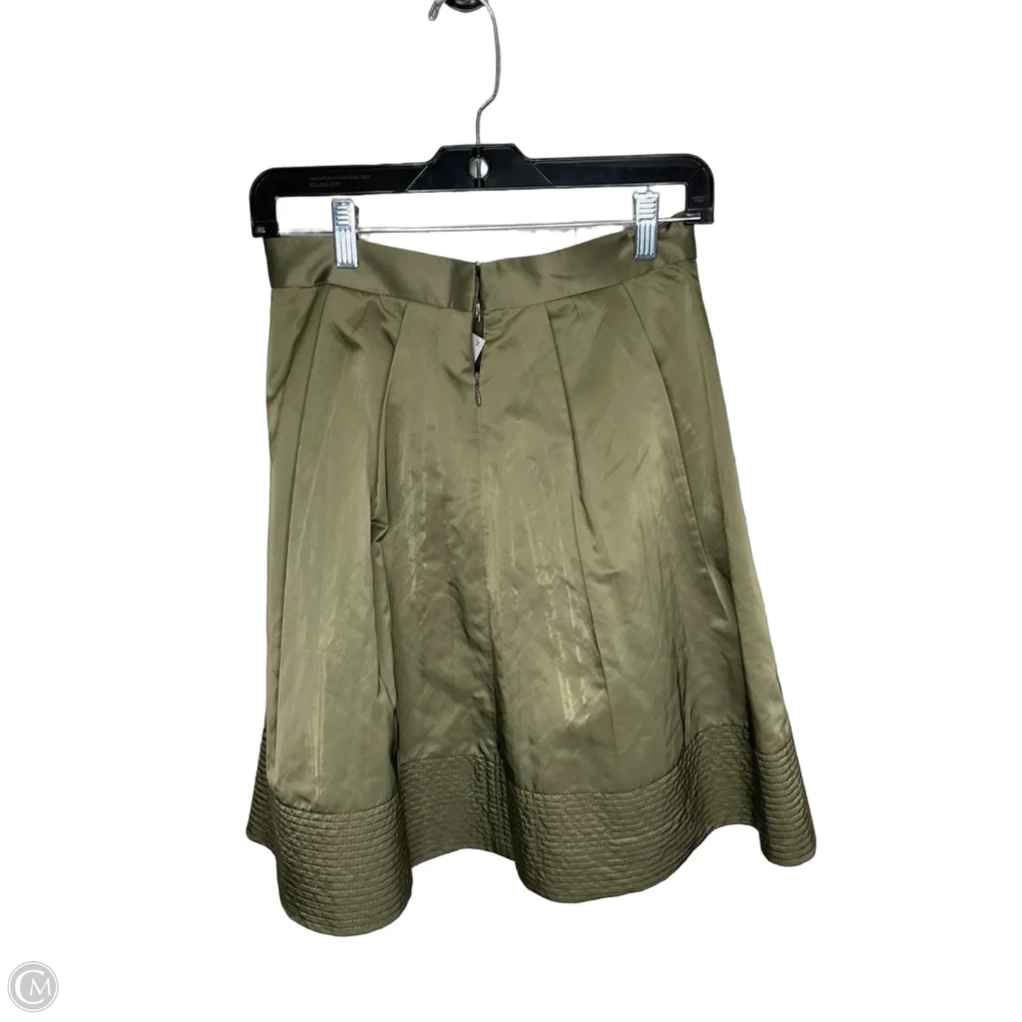 Skirt Midi By Banana Republic In Green, Size: 4