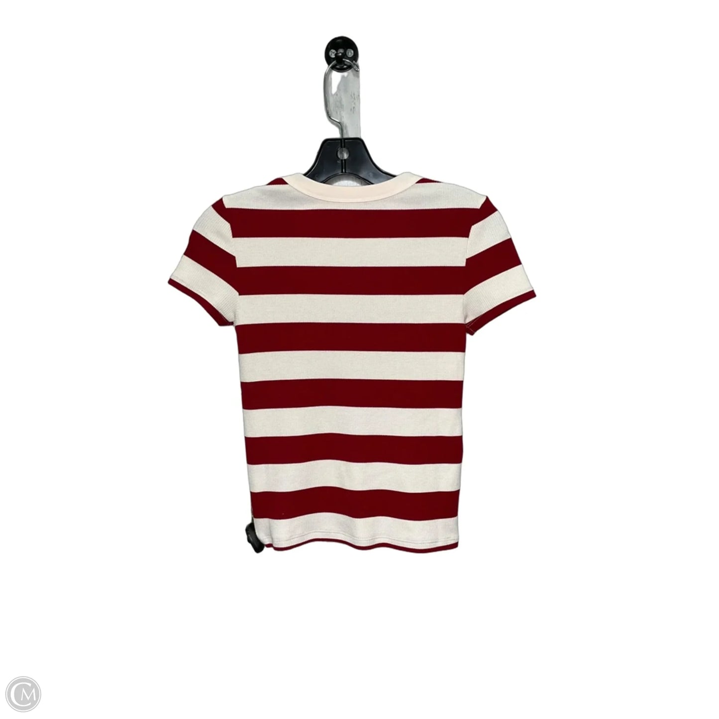 Top Short Sleeve By American Eagle In Red, Size: S