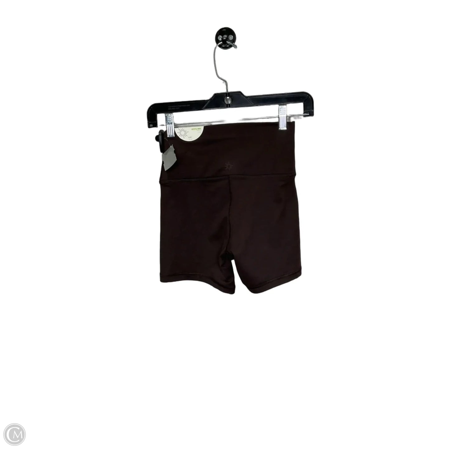 Athletic Shorts By Offline In Brown, Size: S