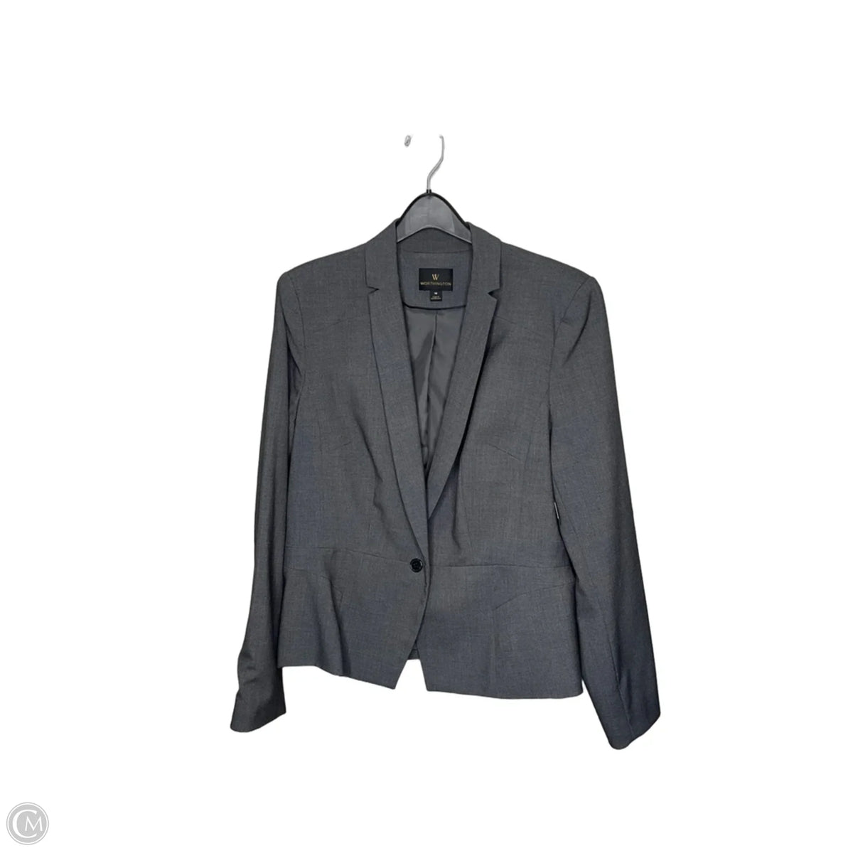 Blazer By Worthington In Grey, Size: 18