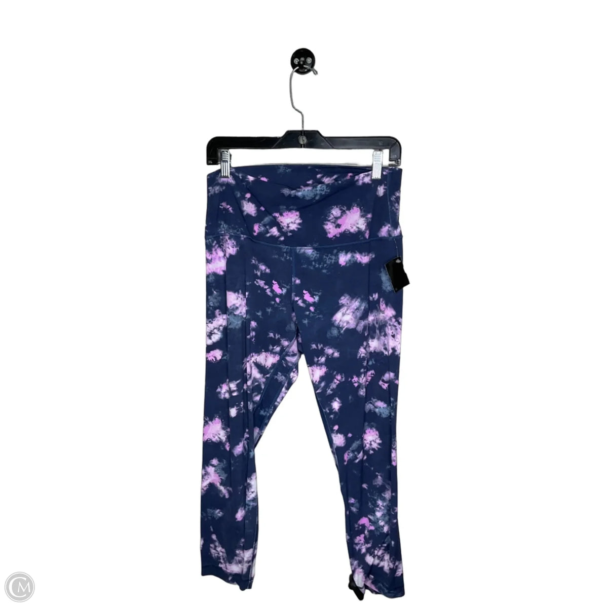 Athletic Capris By Lululemon In Navy, Size: 12