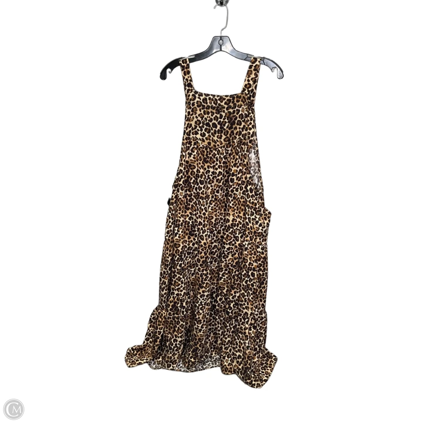 Dress Casual Short By Chicsoul In Animal Print, Size: 1x