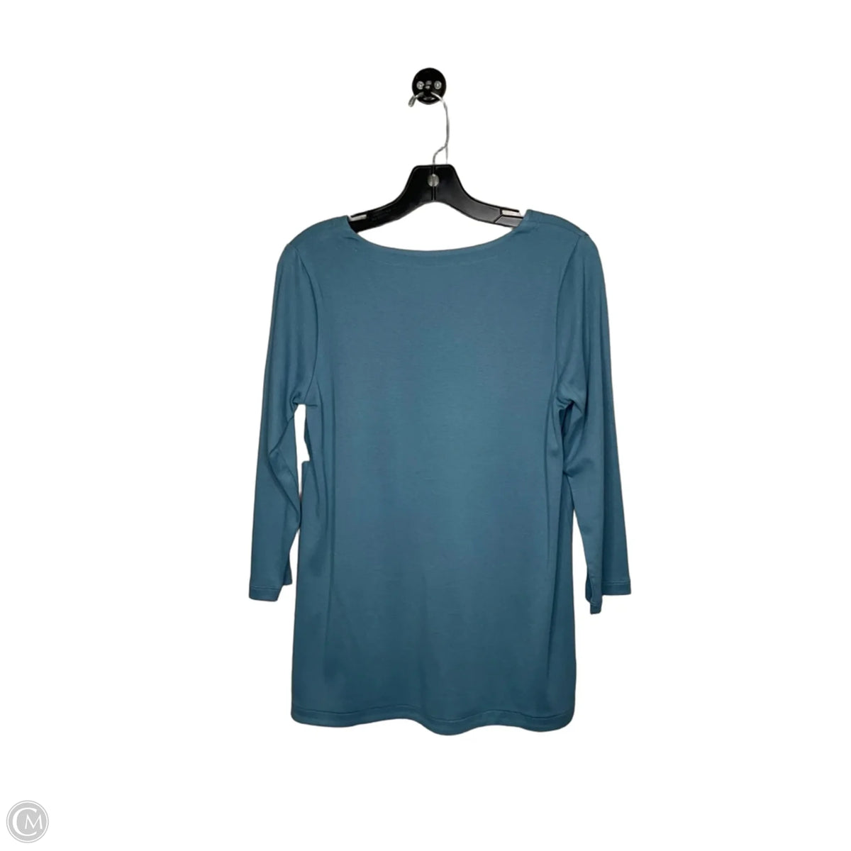 Top 3/4 Sleeve By J. Jill In Blue, Size: S