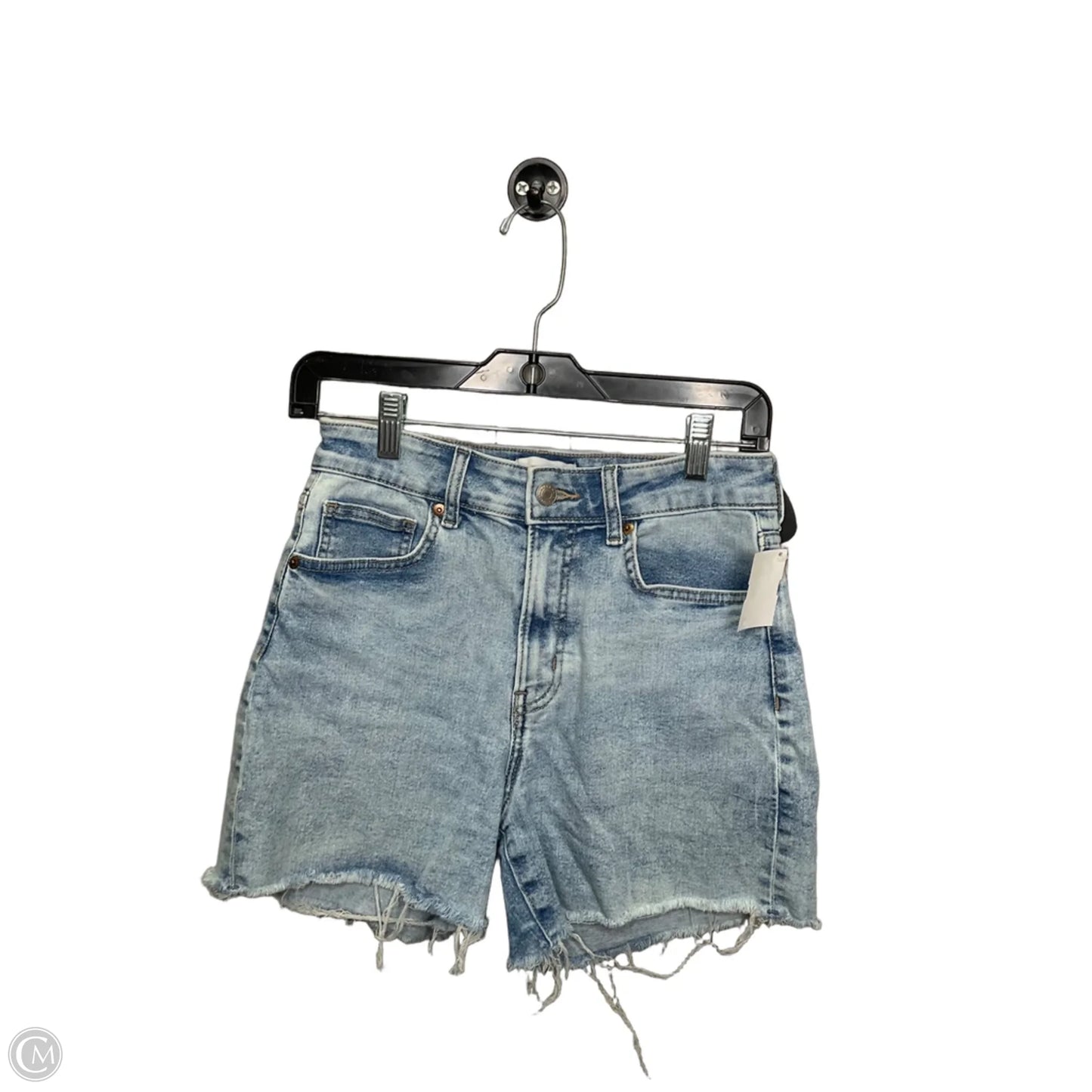 Shorts By H&m In Blue Denim, Size: 6