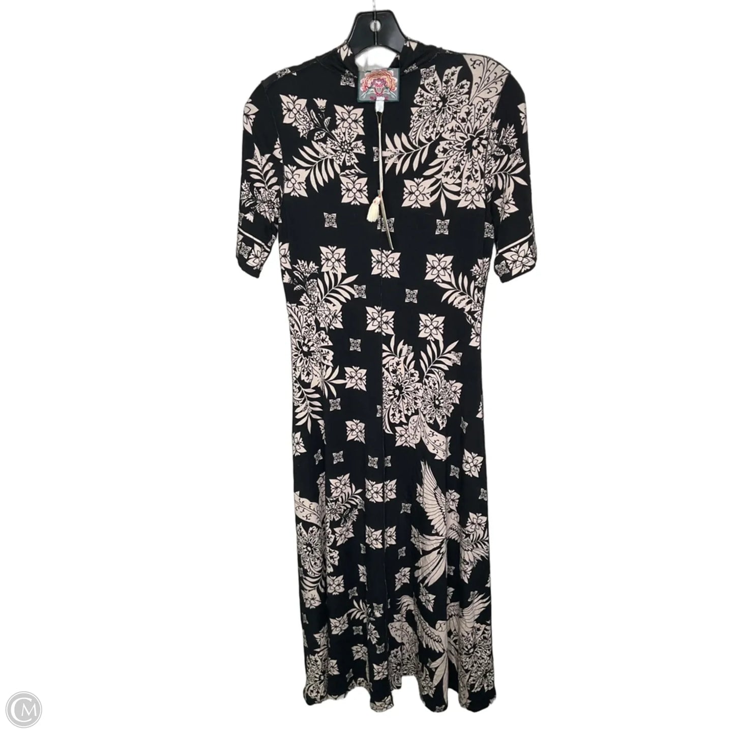 Dress Casual Maxi By Johnny Was In Black, Size: Xs