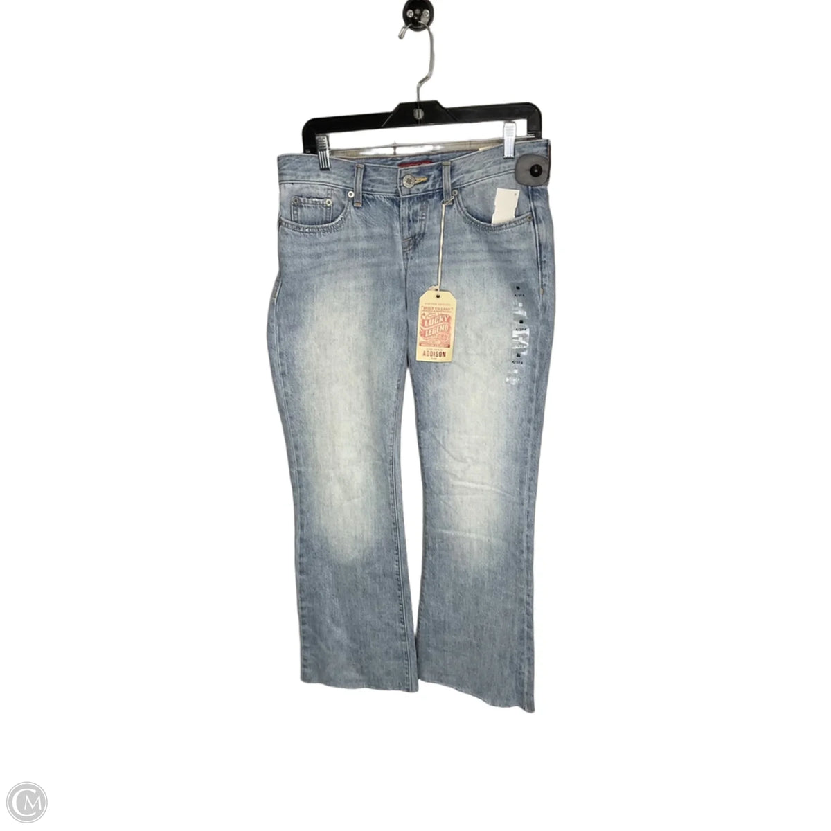 Jeans Boot Cut By Lucky Brand In Blue Denim, Size: 4