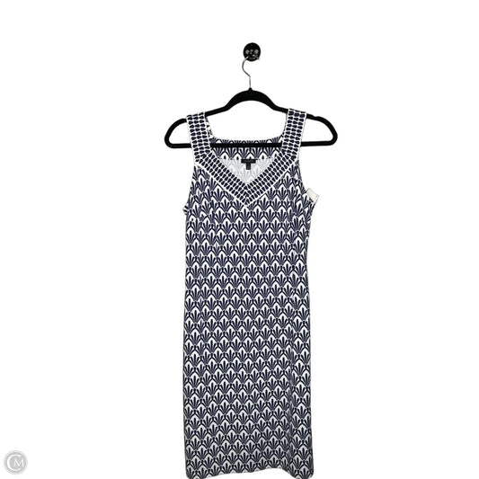 Dress Casual Short By Talbots In Blue & White, Size: S