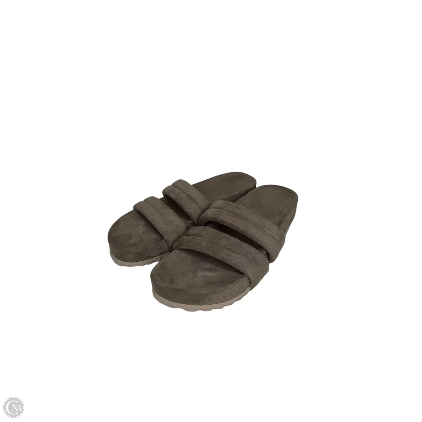 Sandals Flats By Varley In Brown, Size: 8