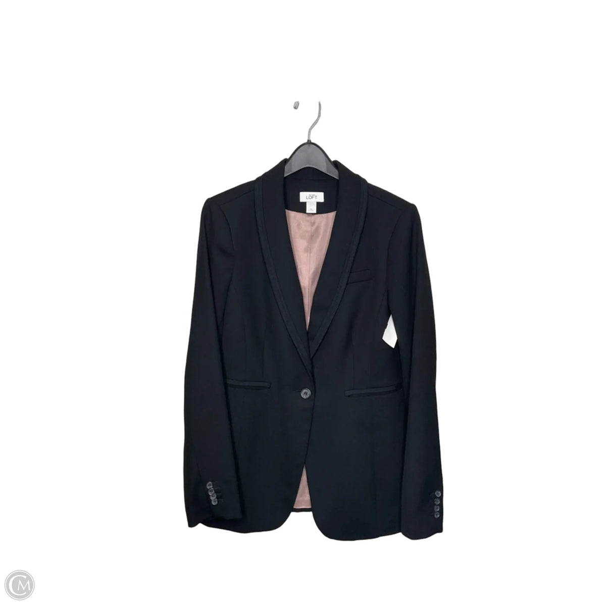 Blazer By Ann Taylor In Black, Size: 10