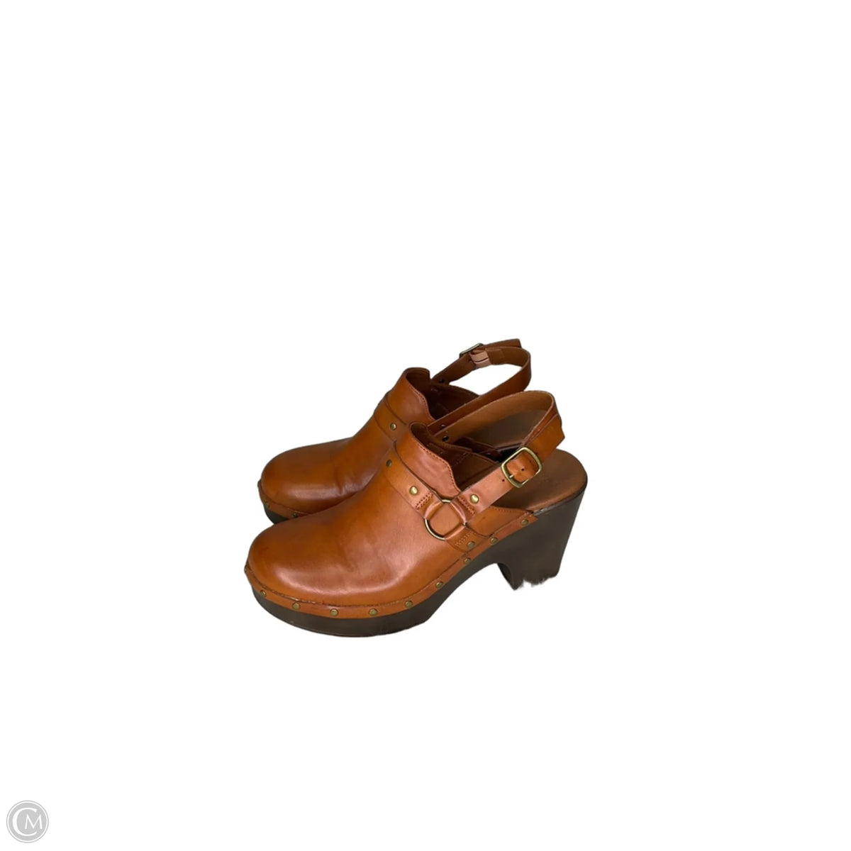 Shoes Designer By Frye In Brown, Size: 9.5