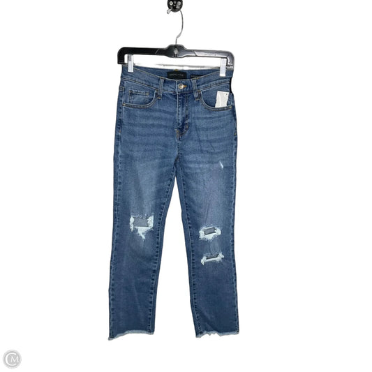 Jeans Cropped By Kendall + Kylie In Blue Denim, Size: 3/26