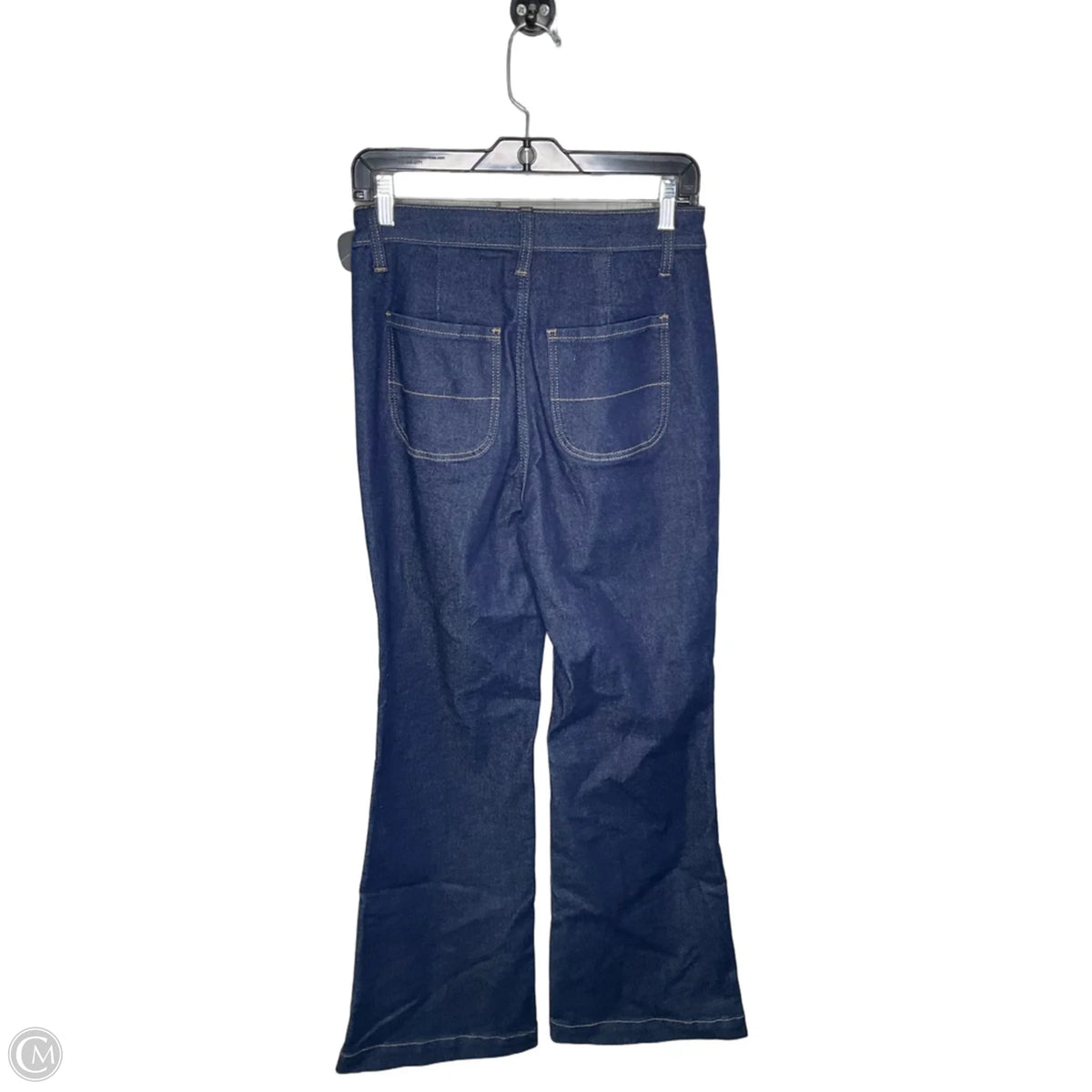 Jeans Flared By Old Navy In Blue Denim, Size: 4