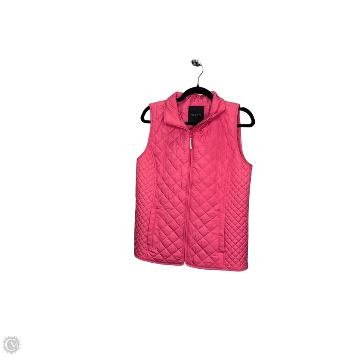 Vest Puffer & Quilted By Talbots In Pink, Size: S