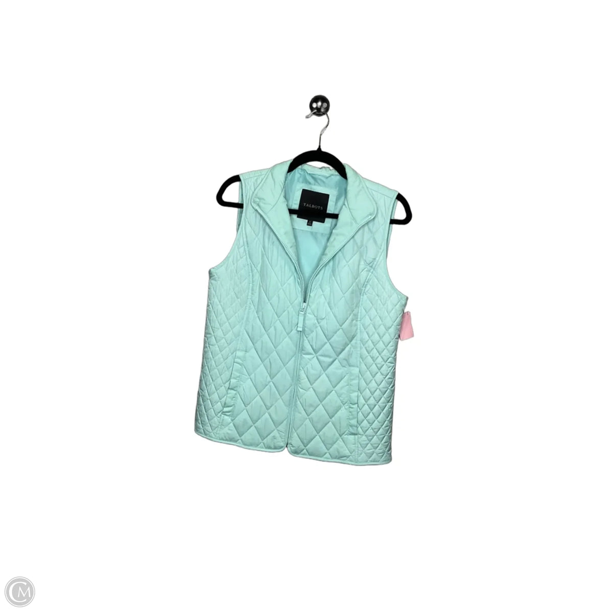 Vest Puffer & Quilted By Talbots In Aqua, Size: S