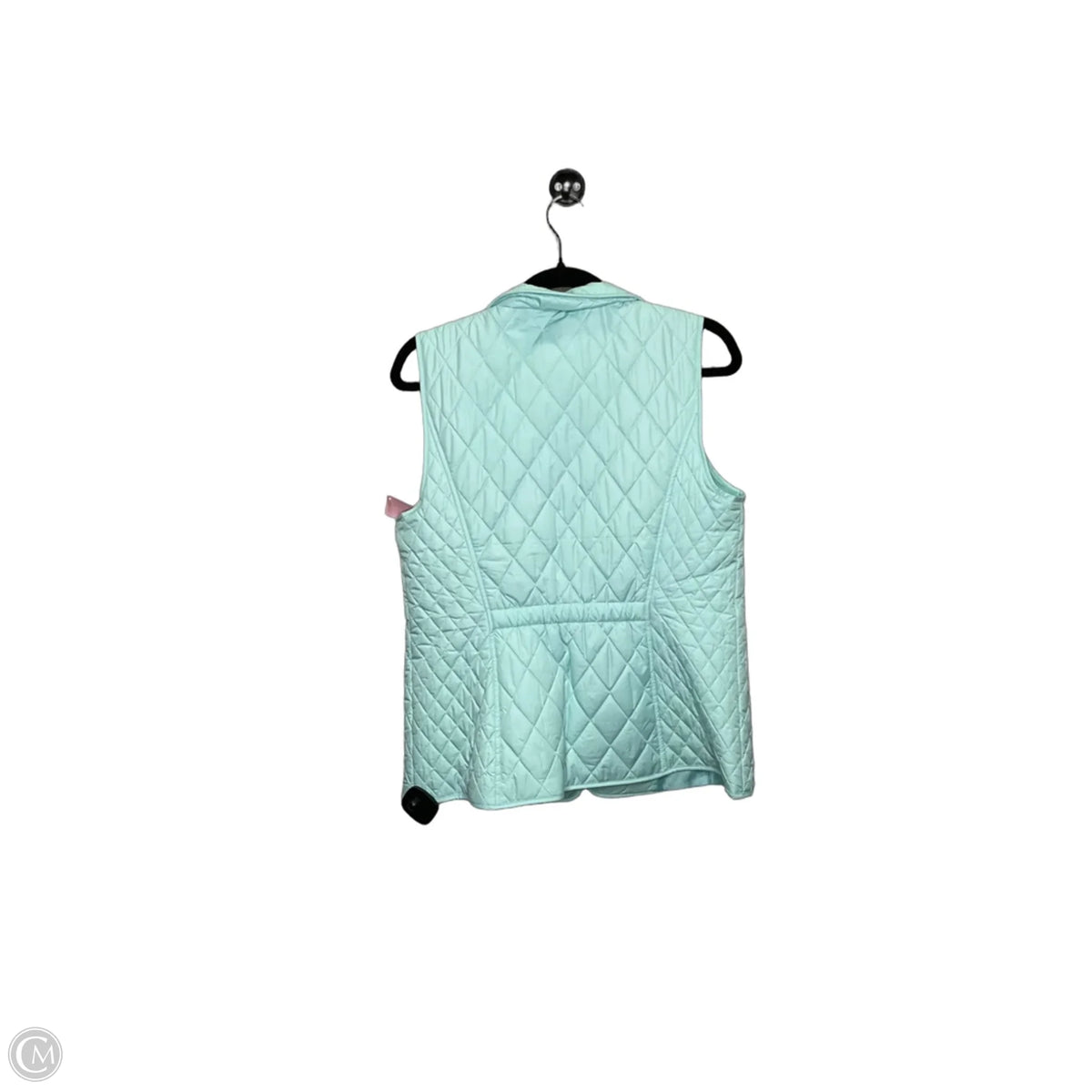 Vest Puffer & Quilted By Talbots In Aqua, Size: S