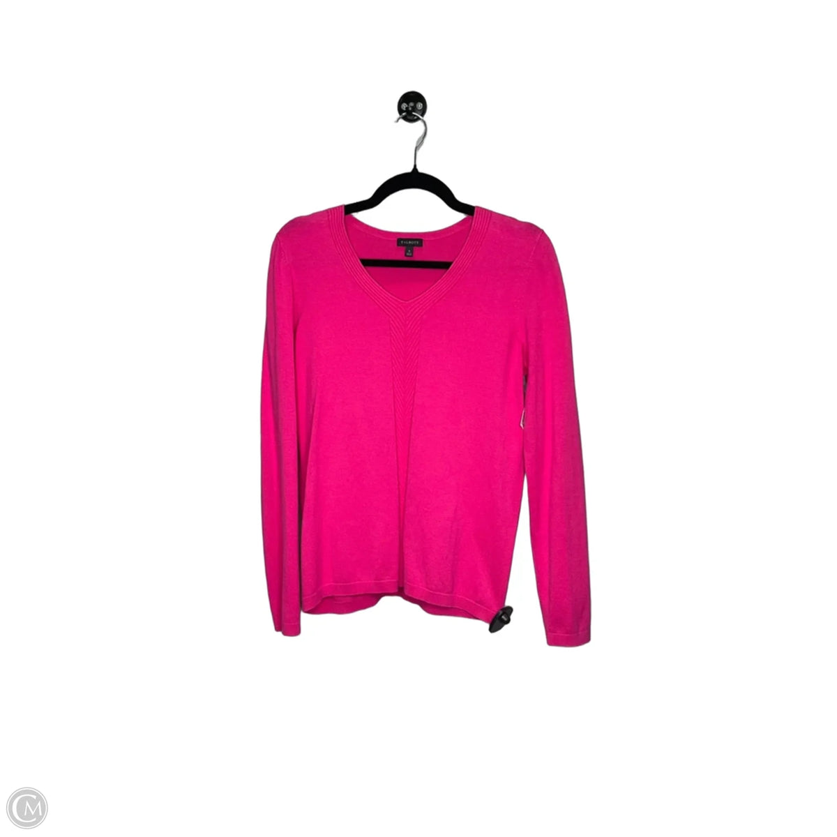 Top Long Sleeve By Talbots In Pink, Size: S