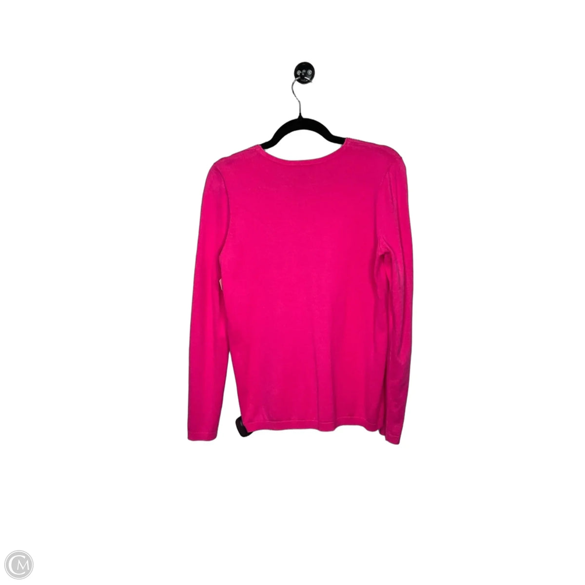 Top Long Sleeve By Talbots In Pink, Size: S