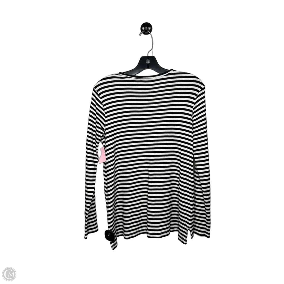 Top 3/4 Sleeve By J. Jill In Black & White, Size: Xs