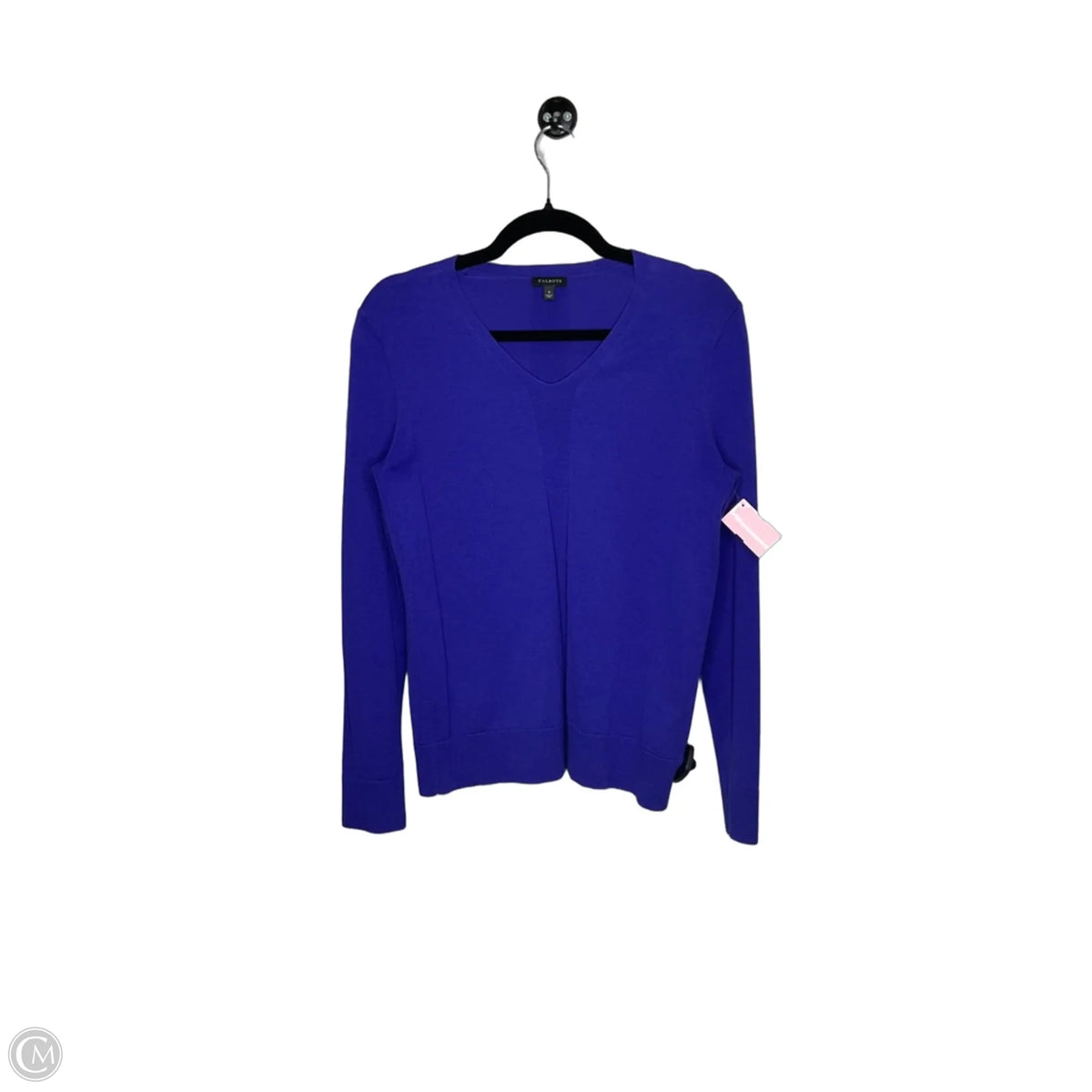 Top Long Sleeve By Talbots In Blue, Size: S
