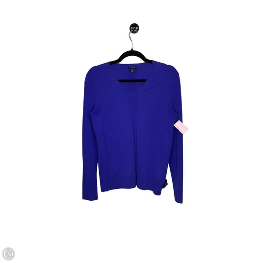 Top Long Sleeve By Talbots In Blue, Size: S
