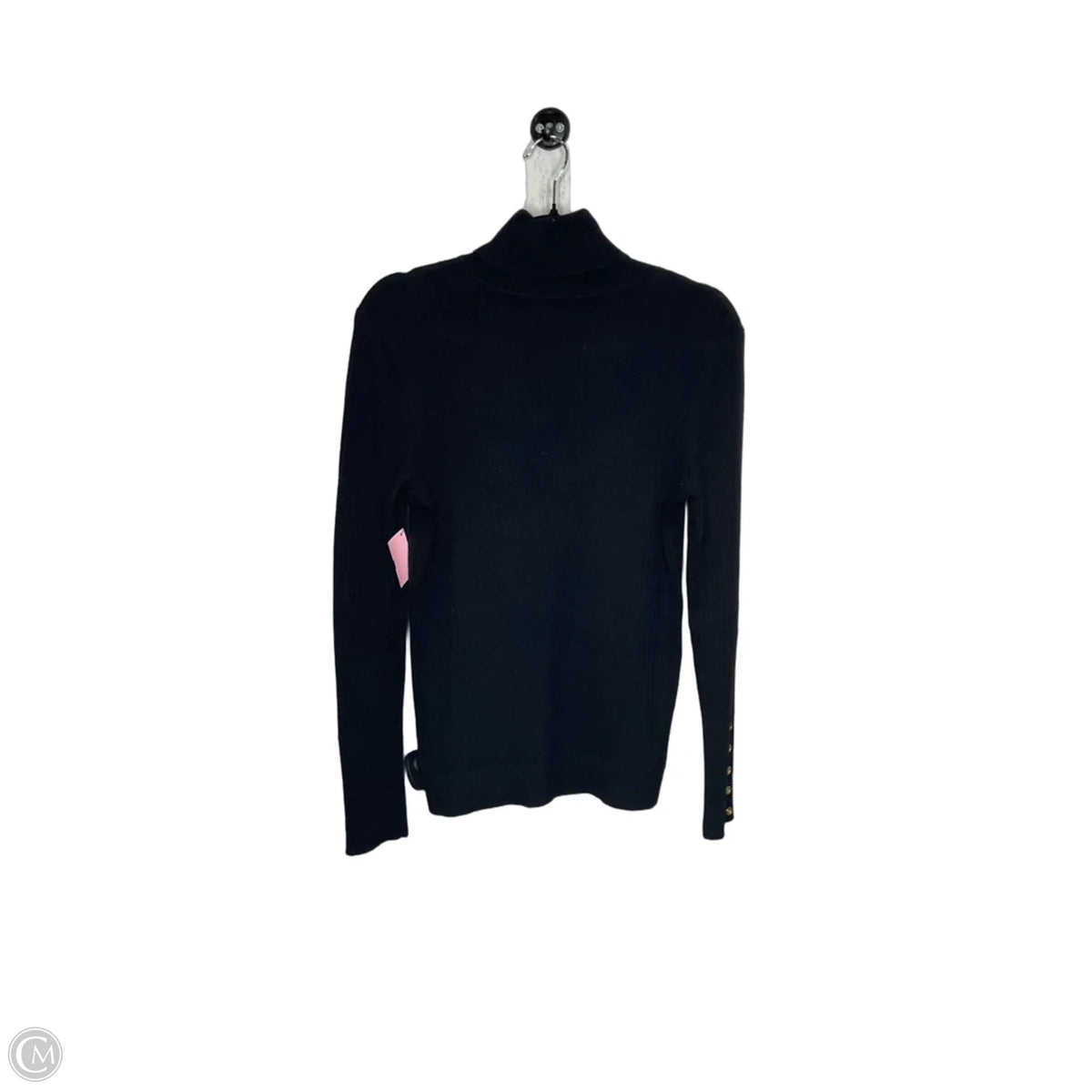 Top Long Sleeve By Talbots In Black, Size: S