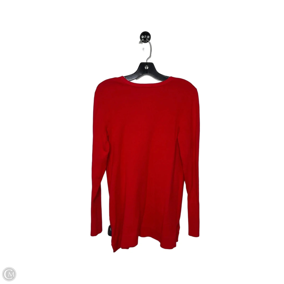 Top Long Sleeve By J. Jill In Red, Size: Xs