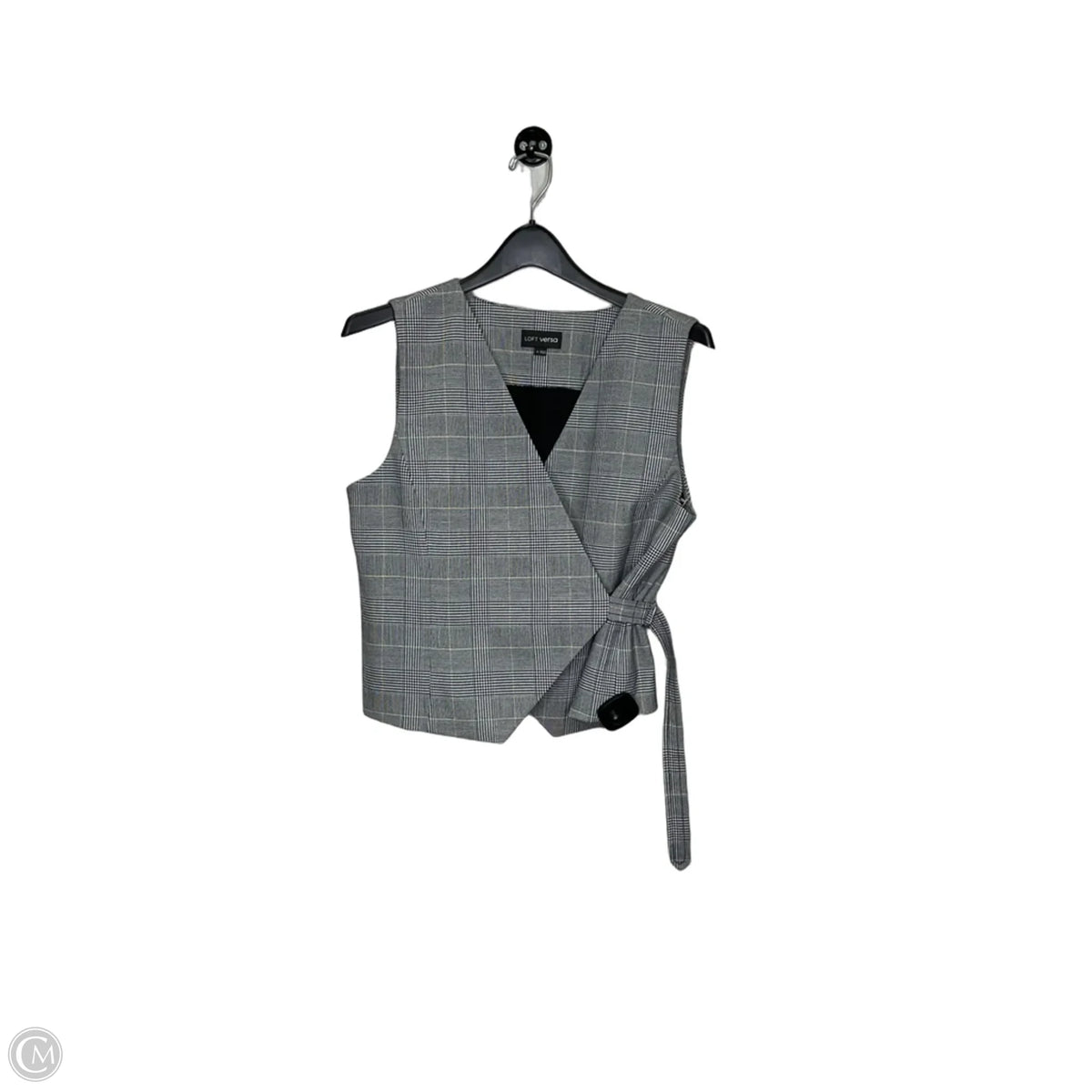 Vest Other By Loft In Grey, Size: M