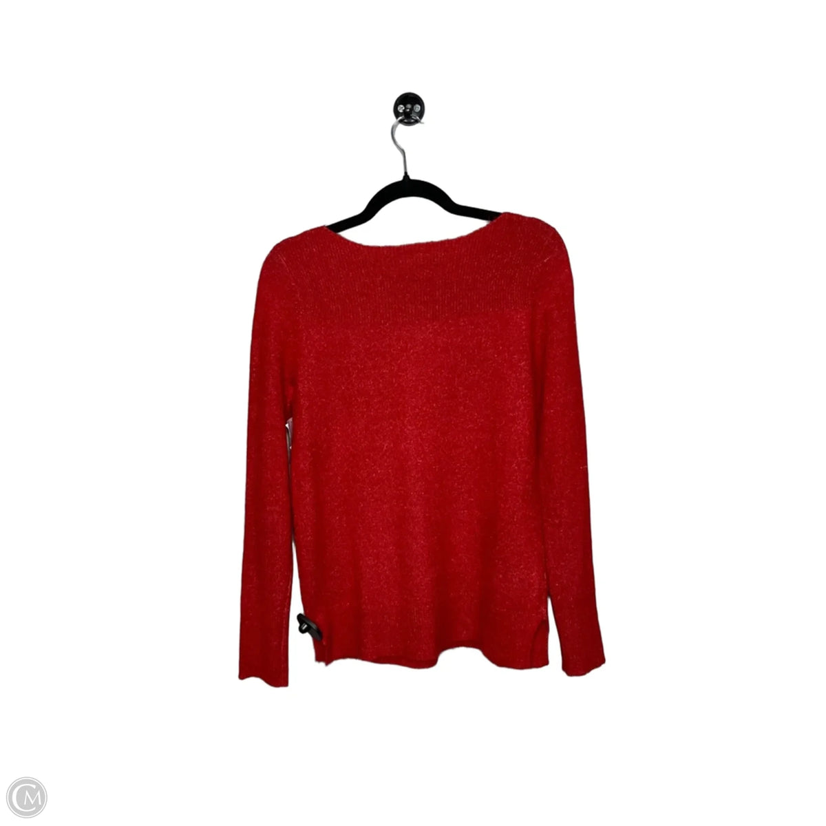 Top Long Sleeve By Loft In Red, Size: M