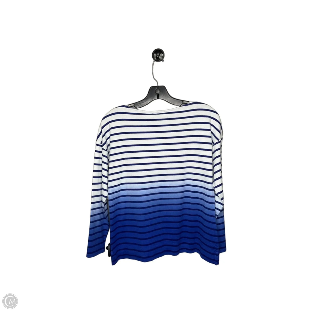 Top 3/4 Sleeve By Vineyard Vines In Striped Pattern, Size: Xs