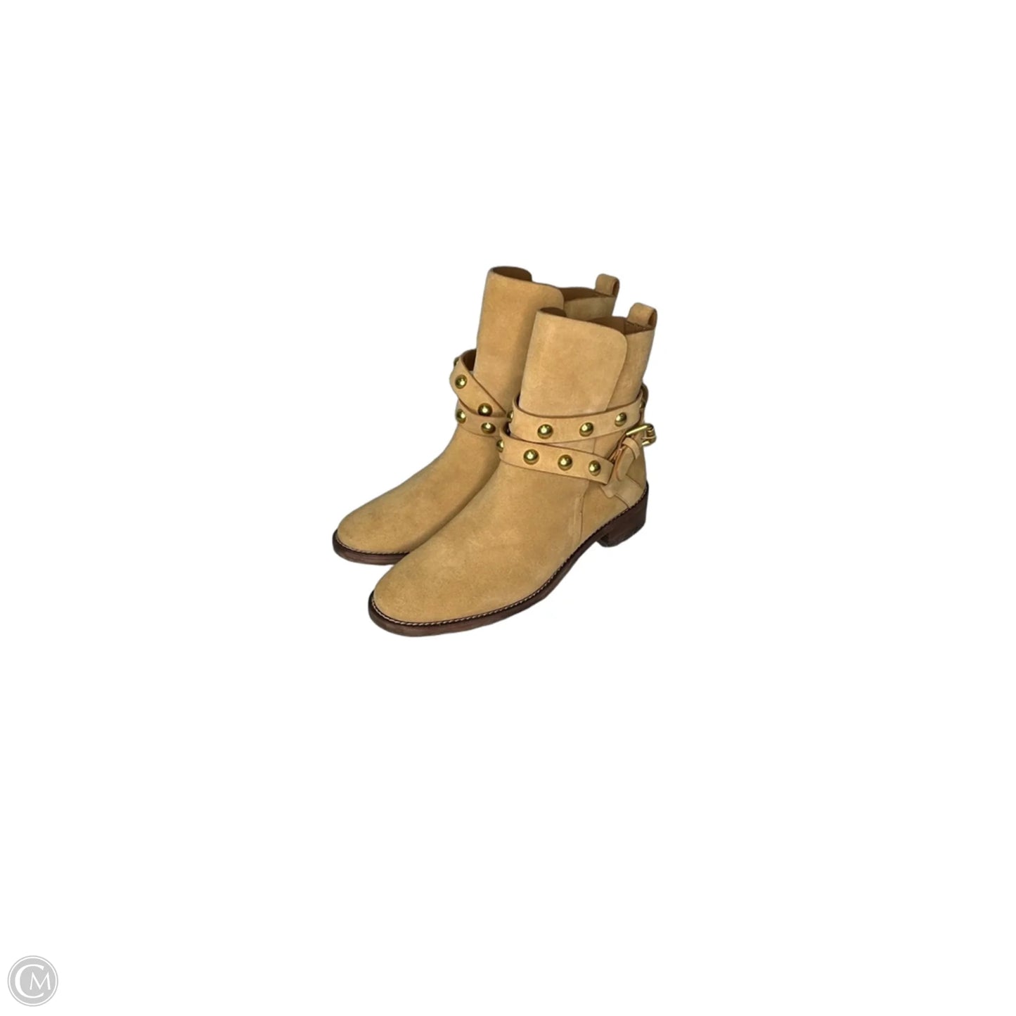 Boots Designer By See By Chloe In Tan, Size: 7.5
