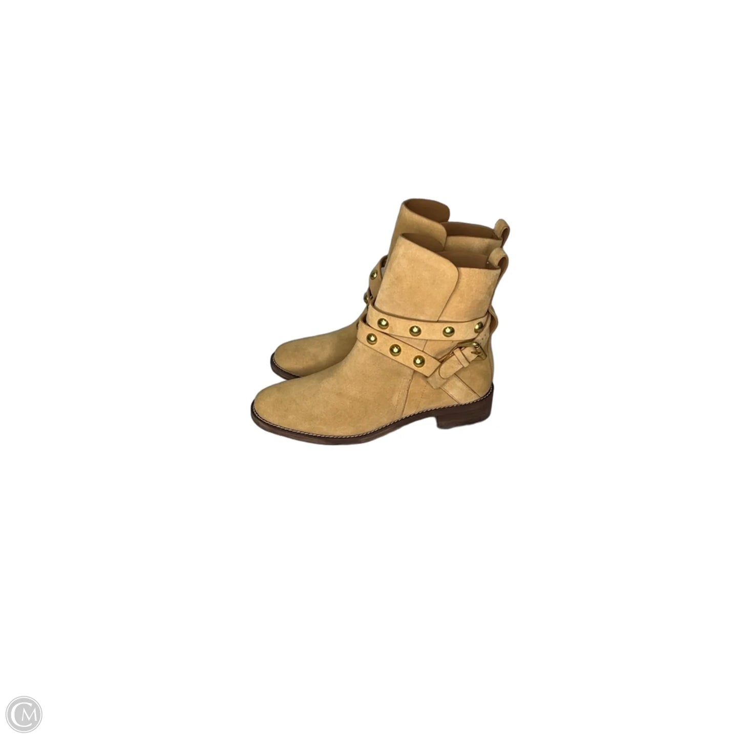Boots Designer By See By Chloe In Tan, Size: 7.5