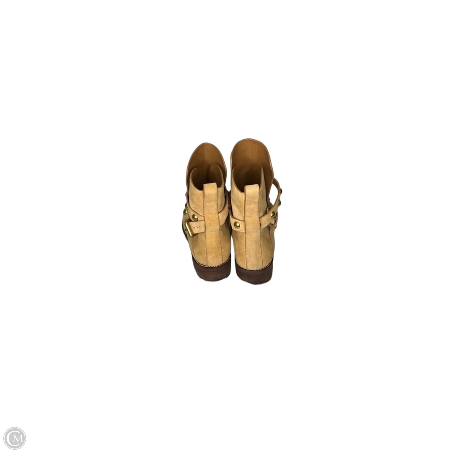 Boots Designer By See By Chloe In Tan, Size: 7.5