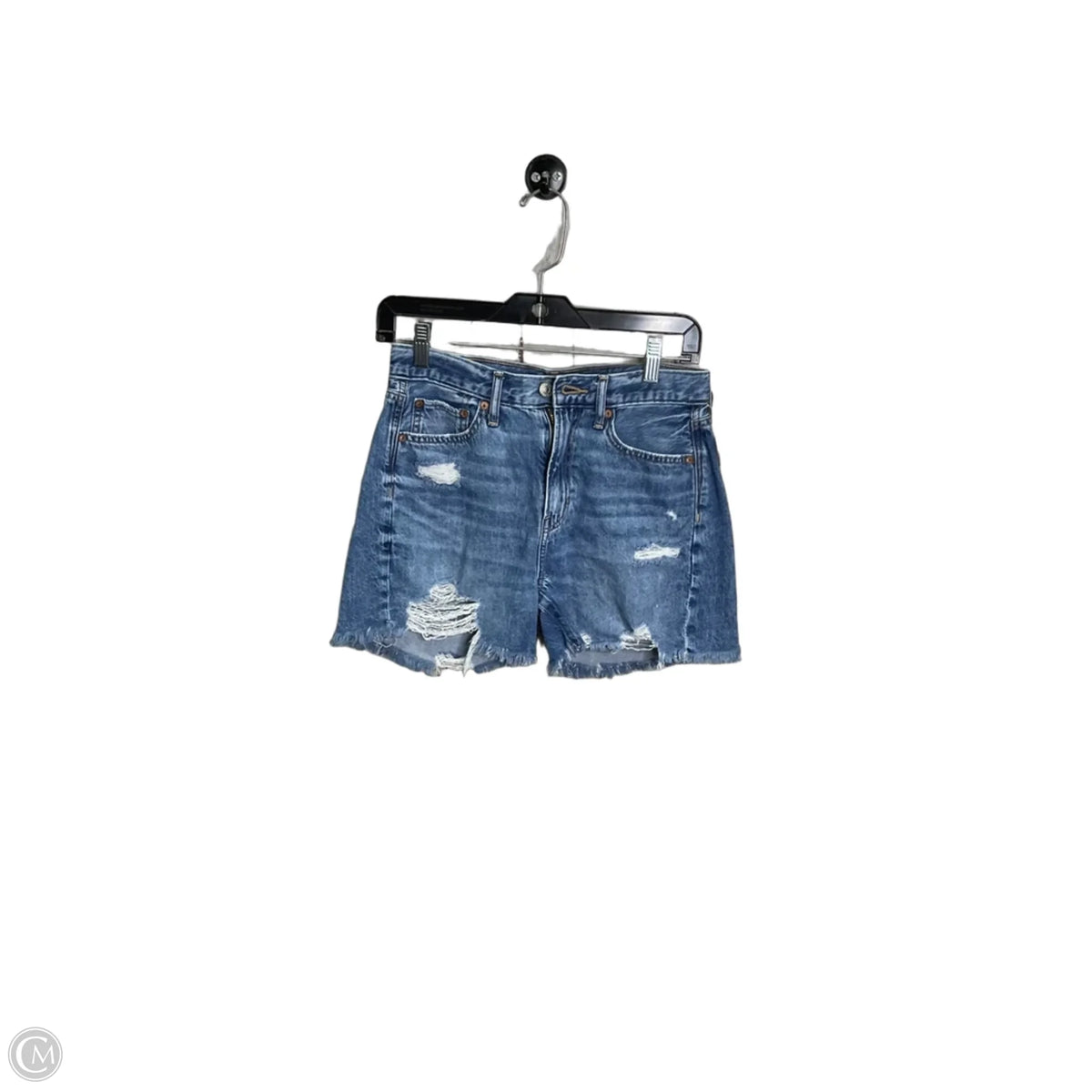 Shorts By American Eagle In Blue Denim, Size: 0