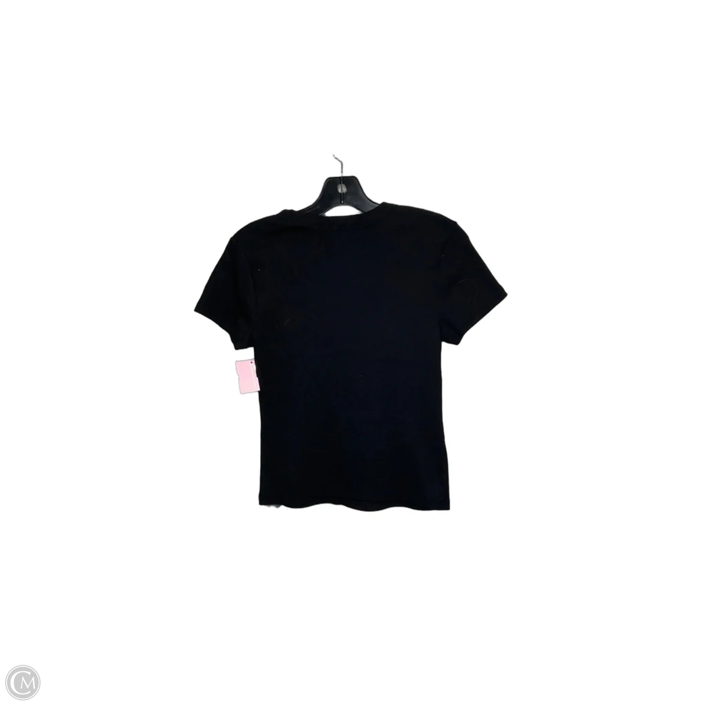 Top Short Sleeve Basic By Old Navy In Black, Size: M