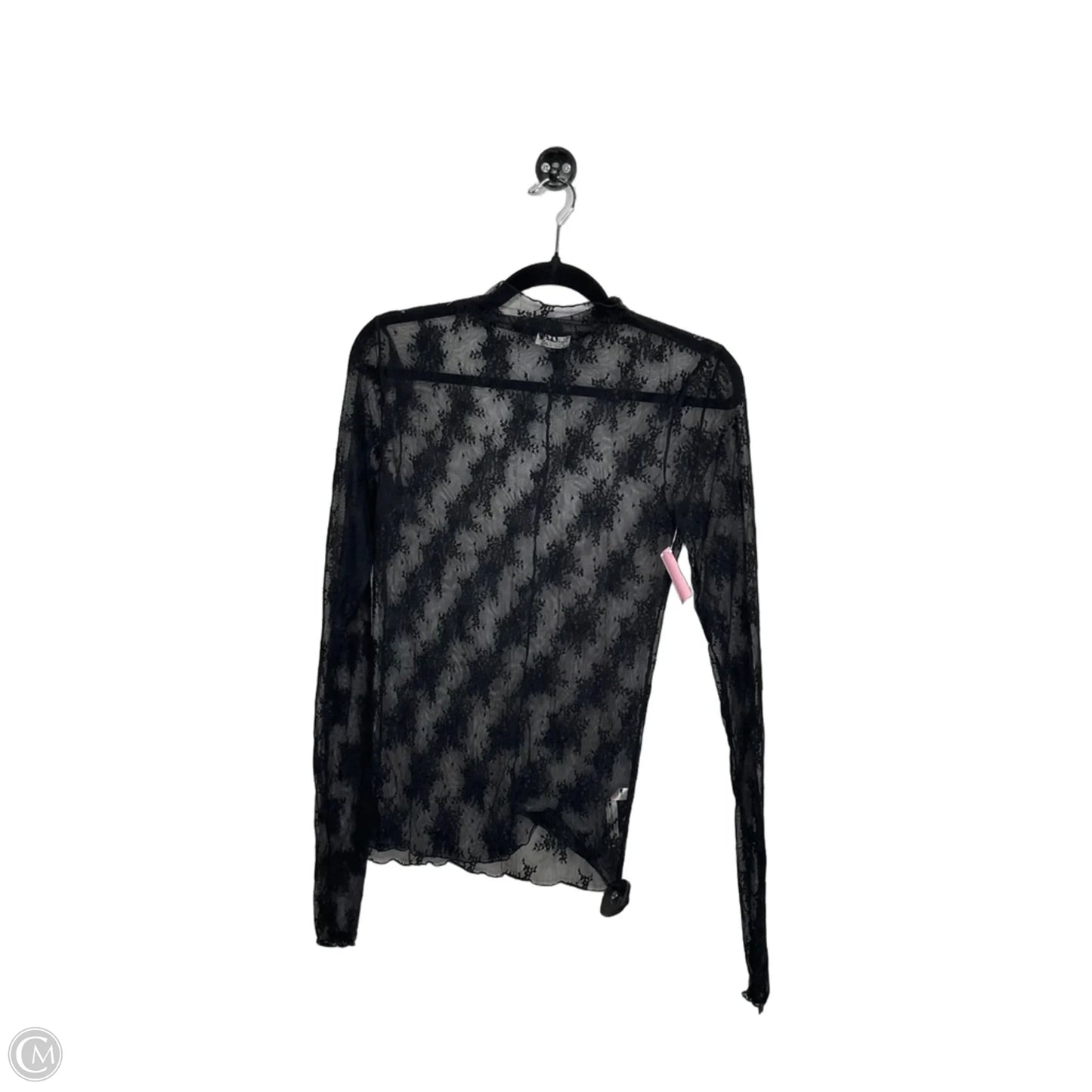 Top Long Sleeve By Free People In Black, Size: L