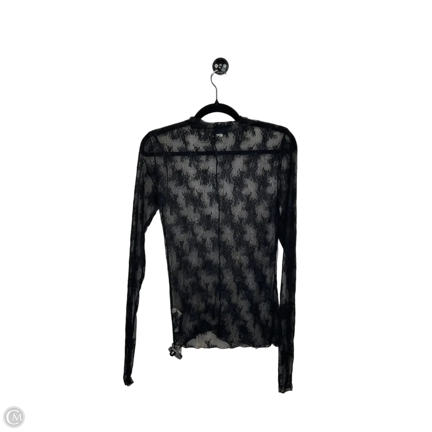 Top Long Sleeve By Free People In Black, Size: L